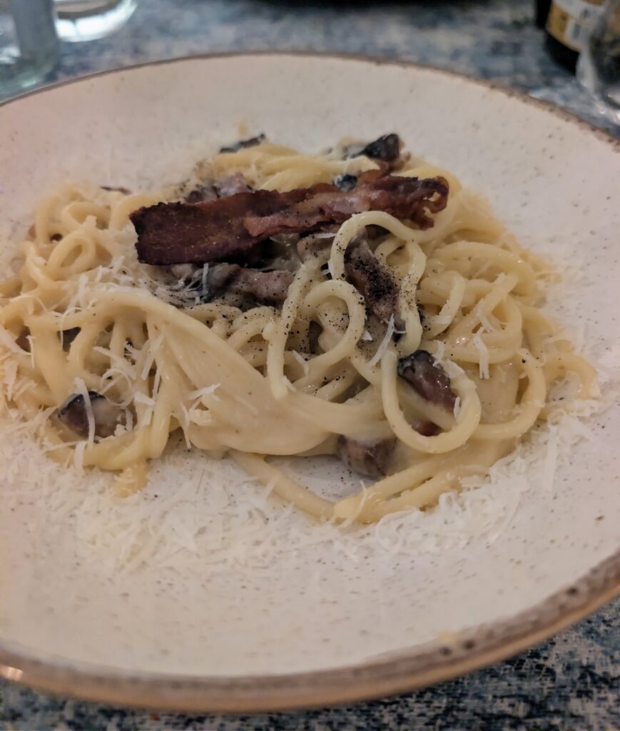 Carbonara...Delicious!